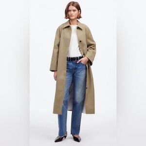 NWT Madewell Single-Breasted Trench Coat size M